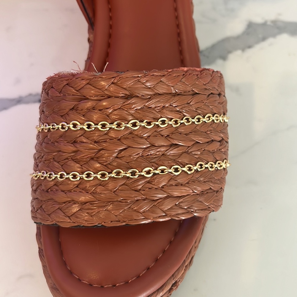 Franco Sarto Wedge Sandals size 8.5 - Picture 3 of 6